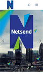 Mobile Screenshot of netsend.com